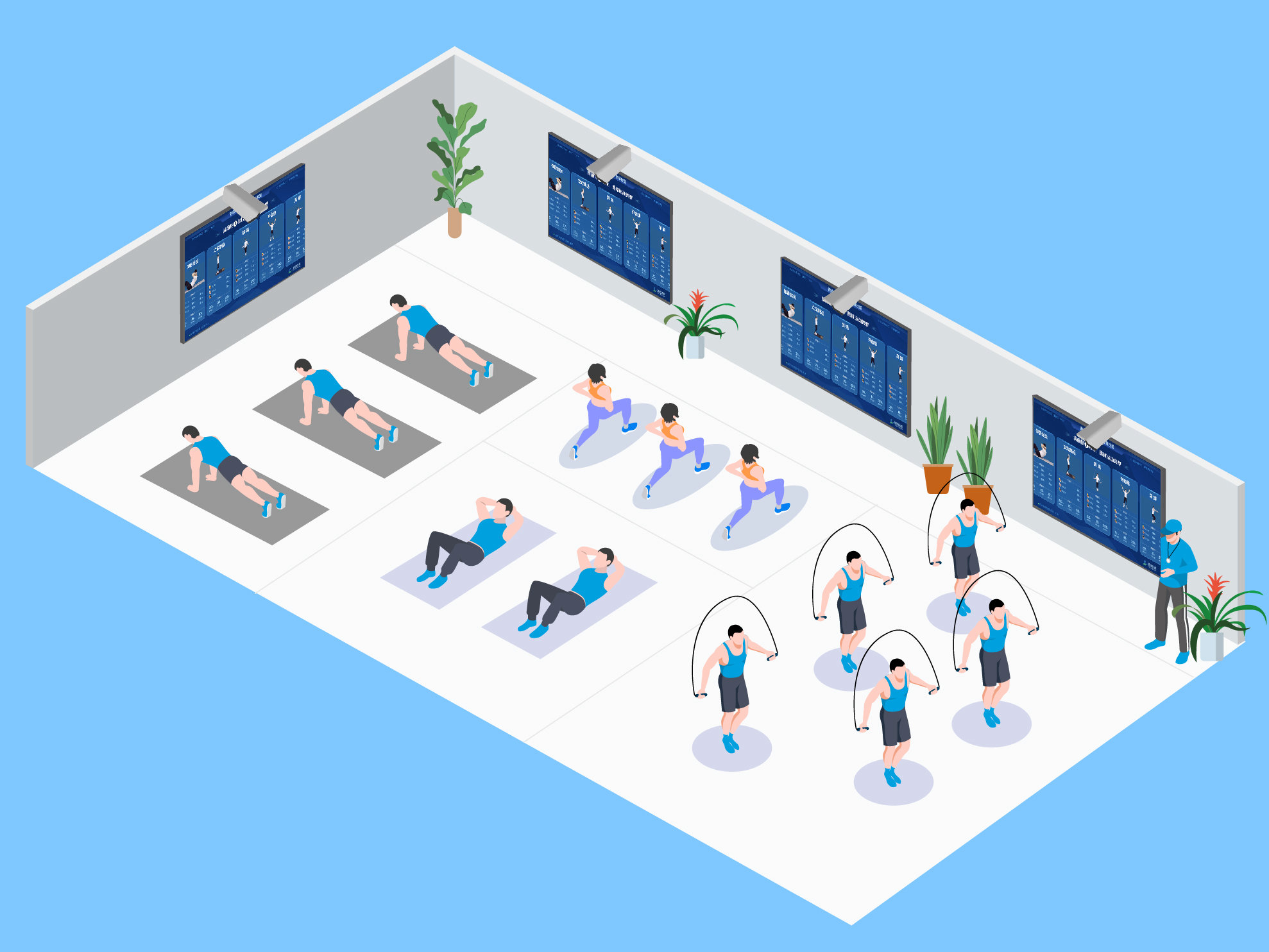 泰博科技智慧課間鍛煉